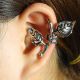 1x Punk Jewelry Ear Stud Ear Cuff Vintage Earrings Ohrschmuck Xf233a Leaf Schmuck & Accessoires Bild 2