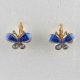 1x Jewelry Ear Stud Jewellery Women Earrings Ohrschmuck Xj0077 Butterfly Crystal Schmuck & Accessoires Bild 1