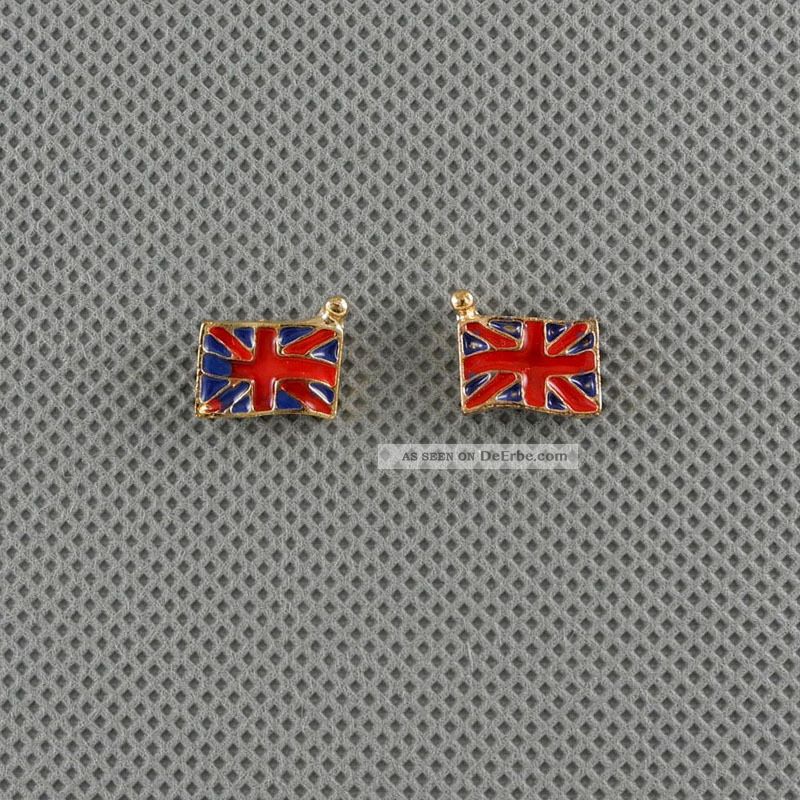 1x Punk Jewelry Ear Cuff Nail Women Earrings Ohrschmuck Xj0509 British Flag