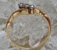 Brillant Ring Aus 585 Gold Ring Mit Diamant Ring Artdeco Ring Altschliff Diamant Schmuck nach Epochen Bild 1
