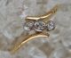 Brillant Ring Aus 585 Gold Ring Mit Diamant Ring Artdeco Ring Altschliff Diamant Schmuck nach Epochen Bild 3