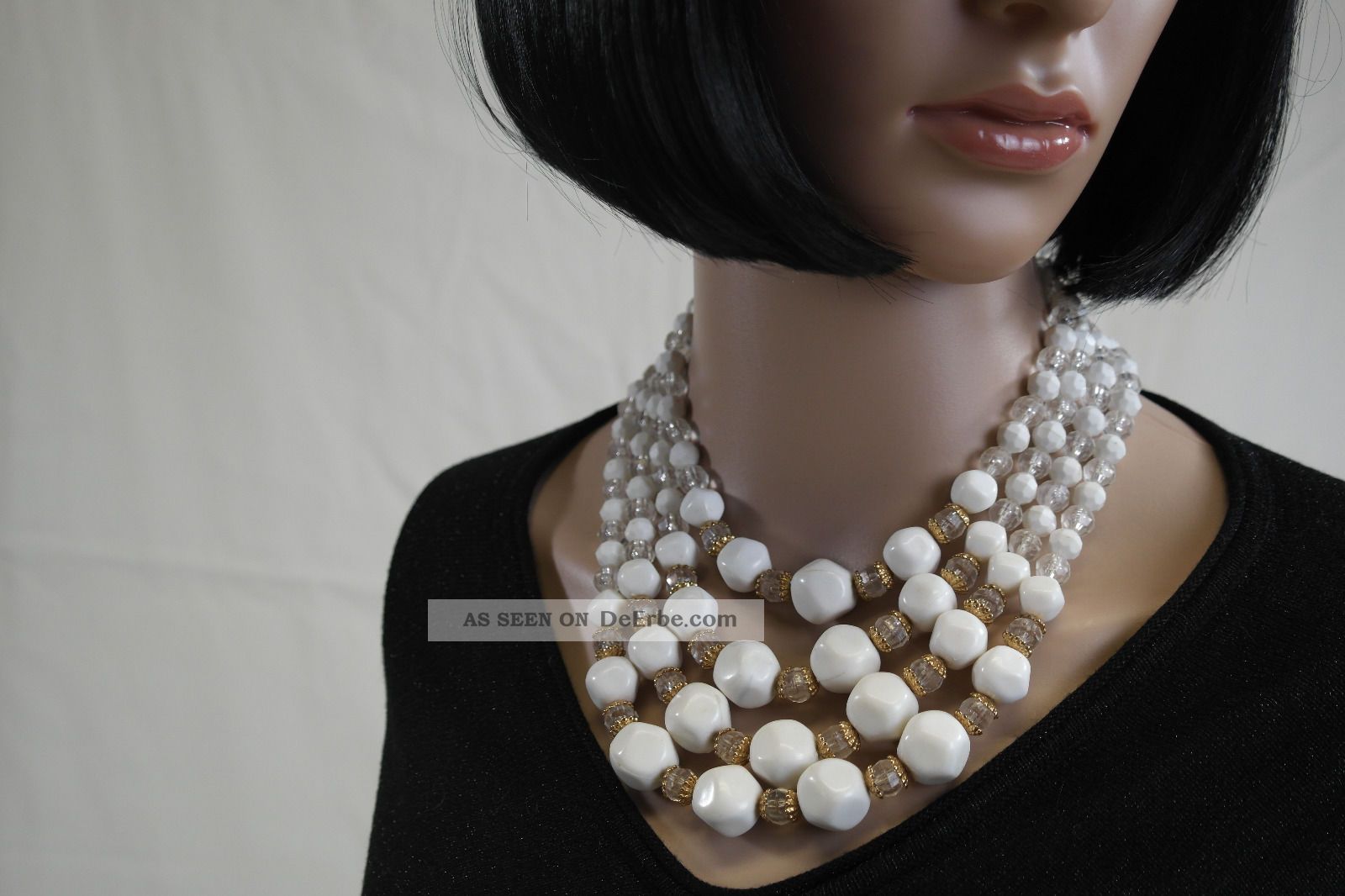 Milisten DIY Perlen Set – Schwarze Sterne Mit Gold Für Schmuckbasteln