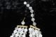 4 Reihen Kette Perlen Weiß Mit Goldfarbenen Akzenten Ketten Bild 5