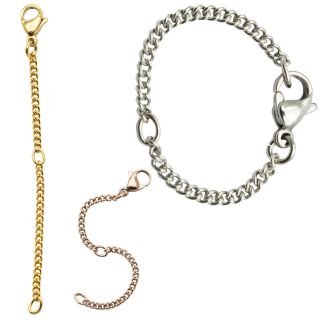 Verlängerung Kette Silber 8 Cm Lang Verlängerungskettchen Halskette Armband Bild