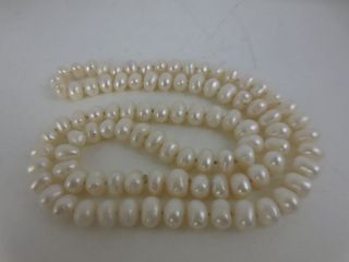 Tolle Perlenkette - Barockperlen - 65 Cm Lang - Endloskette (90 - 07) Bild