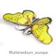 Silber Brosche Schmetterling Emaille 60er Jahre Butterfly Brooch Enamel Broschen Bild 4