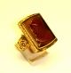 Prachtvoller Ring 585 Gold Gemme,  Kamee,  Antik Unikat Schmuck nach Epochen Bild 1