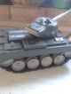 Alter Spielzeugpanzer Blechspielzeug Gama Panzer Blech,  Plastik M48.  24 Cm Original, gefertigt 1945-1970 Bild 3