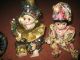 5 Sehr SchÖne Harlekin Puppen Siehe Bilder Original, gefertigt vor 1970 Bild 2