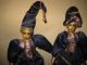 5 Sehr SchÖne Harlekin Puppen Siehe Bilder Original, gefertigt vor 1970 Bild 4