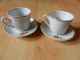 Puppenstube Kinder Geschirr Kaffeetassen Tasse 2 Stück Ca.  70er Jahre Porzellan Nostalgieware, nach 1970 Bild 2