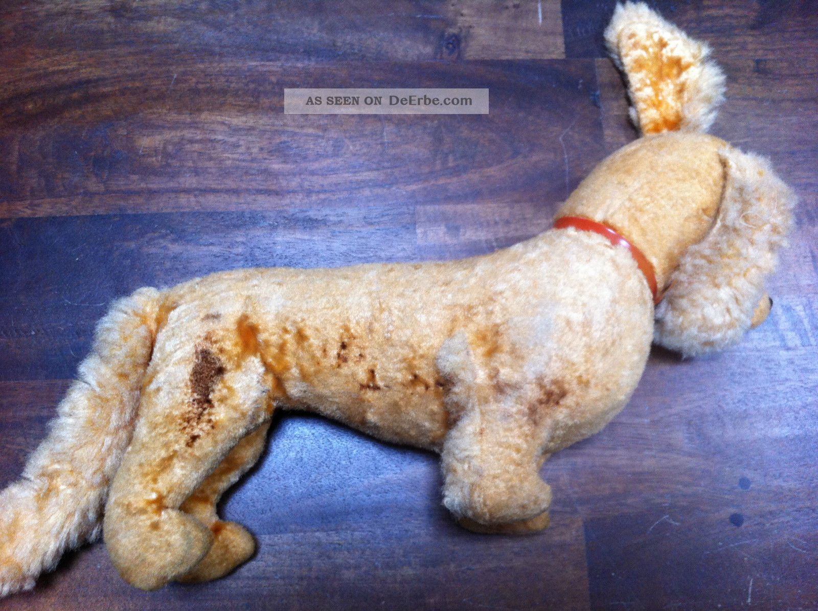 Antik Dackel Lebensgroß Spielzeug Gut Erhalten Süß