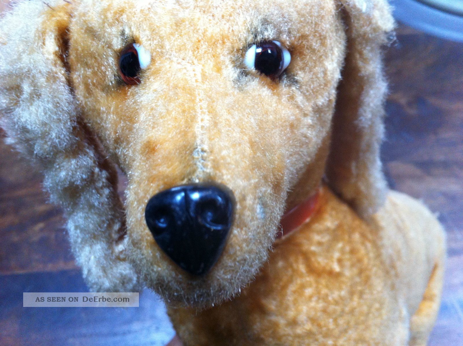 Antik Dackel Lebensgroß Spielzeug Gut Erhalten Süß