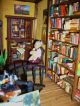 Miniatur Bibliothek Antiquariat Mit Keller Bücher Puppenstube Dollhouse 1:24 Puppenstuben & -häuser Bild 8