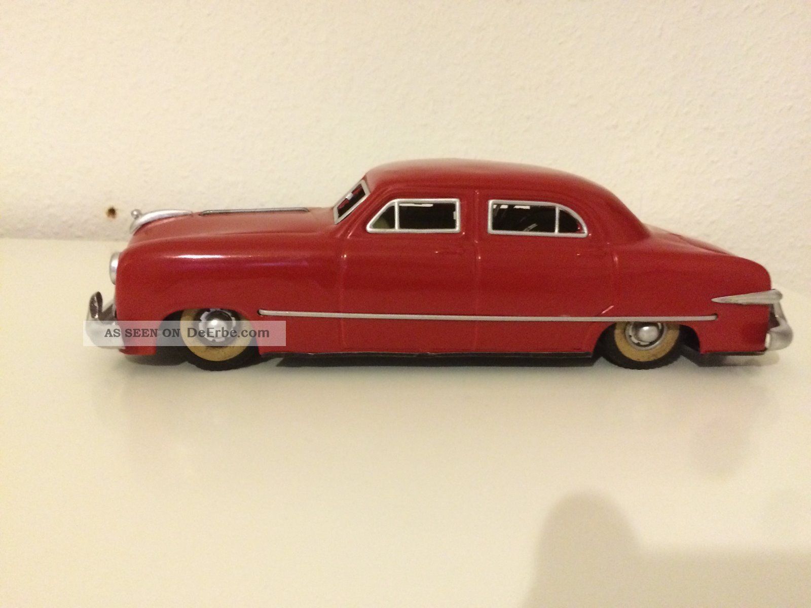 Günthermann Siegfried Große Blechauto Made In Germany Us Zone Uhrwerk Intak