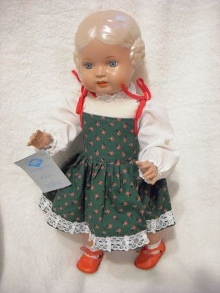Schildkröt Puppe Bärbel,  Originalkleidung,  Zertifikat,  Größe 46,  Unbespielt Bild