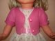 Puppenmode Elegantes Sonntagskleidchen Puppenkleid Mit Jacke Für 60 Cm Puppe Nostalgieware, nach 1970 Bild 1