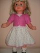 Puppenmode Elegantes Sonntagskleidchen Puppenkleid Mit Jacke Für 60 Cm Puppe Nostalgieware, nach 1970 Bild 2