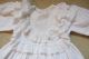 Puppen - Kleid - Hose - SÖckchen - Weiß Mit Spitzen - Antik - Vitrinenteil Nostalgieware, nach 1970 Bild 3