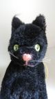 Steiff,  Katze Tapsy,  Hermann Kater Schwarz,  50er Jahre Tiere Bild 3