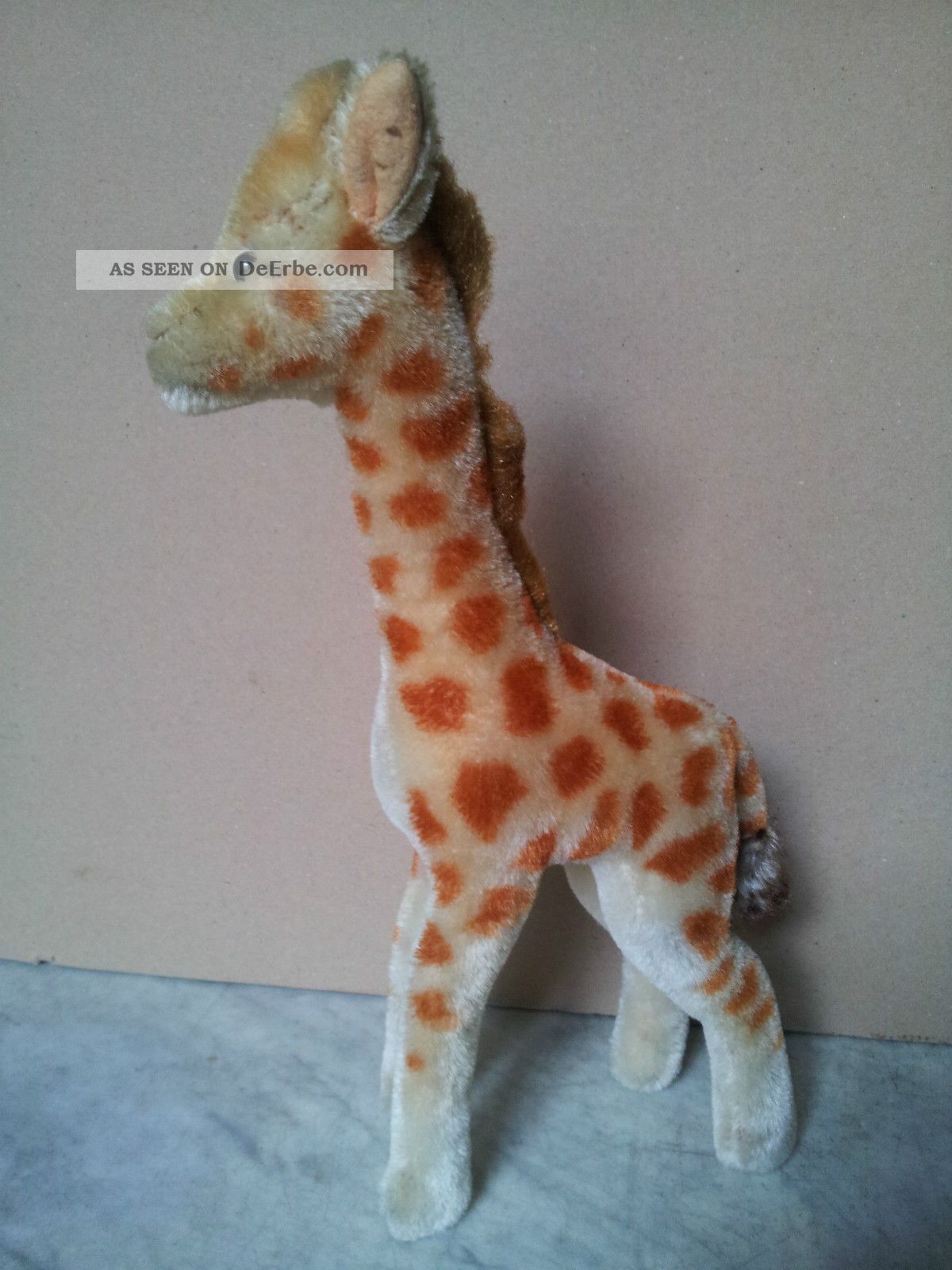 Org.  Steiff Giraffe,  Aus Den 40 - 60er Jahren Tiere Bild