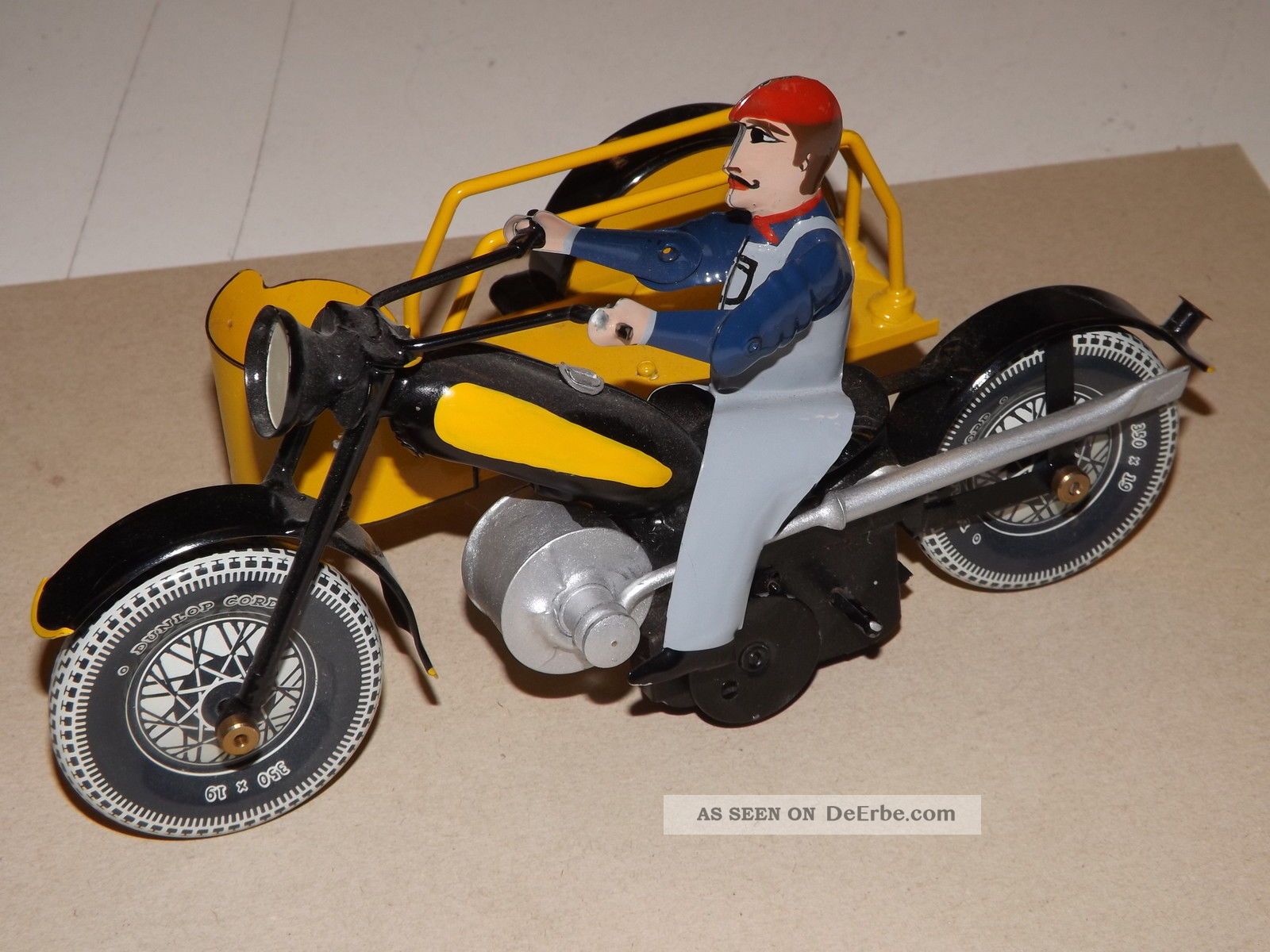 Tucher Walther Motorrad Fahrer Mit Beiwagen)) )) )
