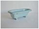 Kleine Email Guß - Badewanne Für Puppenstube Hellblau Original, gefertigt vor 1970 Bild 1