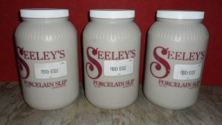 Seeley ' S Porcelain Slip 3 Gal.  : Je 3,  79 L French Bisque Ps - 1 Oneonta York Bild