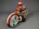 Altes Motorrad Blechspielzeug Juguetes Roman Made In Spain Bike Blech Tin Toys Original, gefertigt 1945-1970 Bild 4