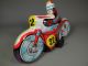 Altes Motorrad Blechspielzeug Juguetes Roman Made In Spain Bike Blech Tin Toys Original, gefertigt 1945-1970 Bild 6