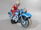Altes Motorrad Blechspielzeug Made In Western Germany Bike Blech Tin Toys Original, gefertigt 1945-1970 Bild 2
