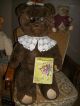 Riesiger,  Dunkelbrauner 103 Cm Großer,  Alter Teddybär - Altersgemäß Sehr Schön Stofftiere & Teddybären Bild 9