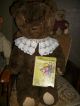 Riesiger,  Dunkelbrauner 103 Cm Großer,  Alter Teddybär - Altersgemäß Sehr Schön Stofftiere & Teddybären Bild 8
