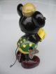 Walt Disney Blechspielzeug Figur,  Uhrwerk Minnie Mouse Ovp Gefertigt nach 1970 Bild 4