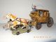 Postkutsche Kutsche Wildwest Cowboys Indianer Spielzeug Gefertigt nach 1945 Bild 5