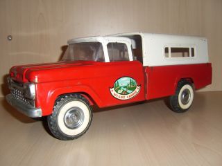Camper Truck,  Ny - Lint,  Ca.  60iger Jahre,  Metall Bild