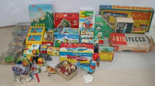 Große Sammlung Blechspielzeug Tin Toy China Japan Ovp Clockwork 40 Tlg.  Alt Bild