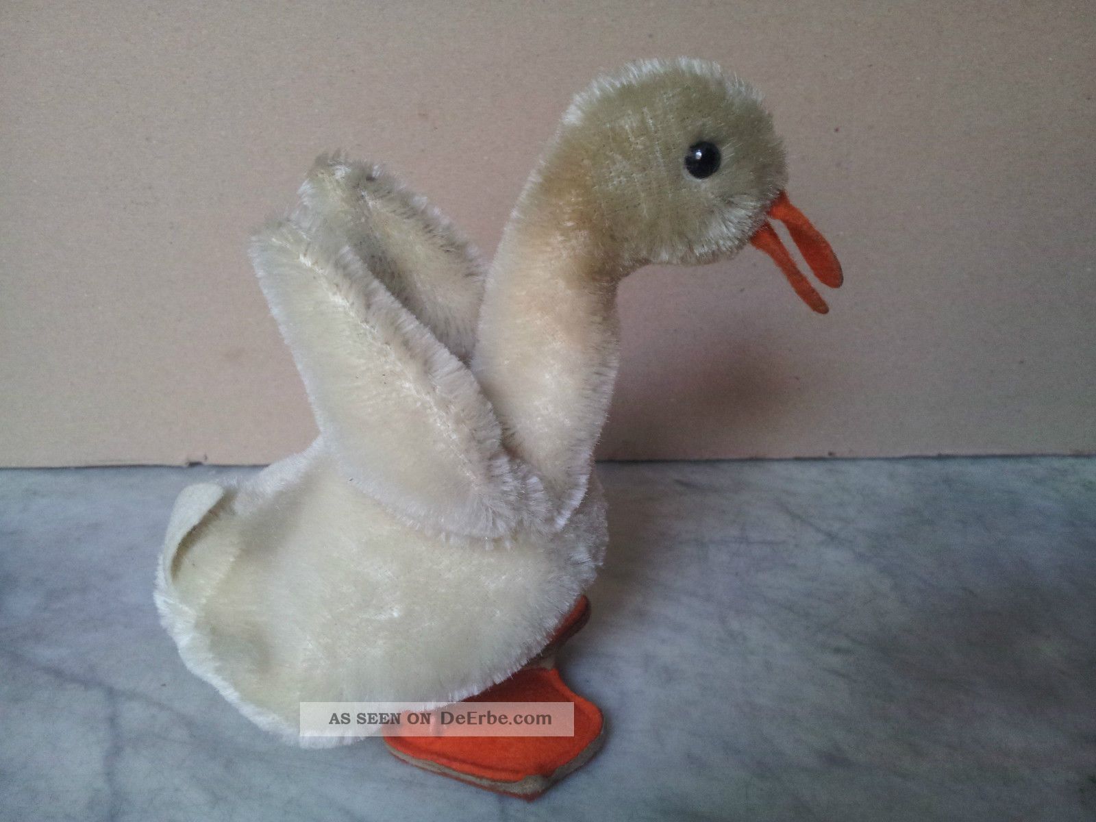 Org.  Steiff Gans,  Aus Den 40 - 60er Jahren Tiere Bild