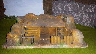 Fort/blockhaus/unterstand/ddr Indianer/cowboys/zubehör/landschaft/diorama Bild