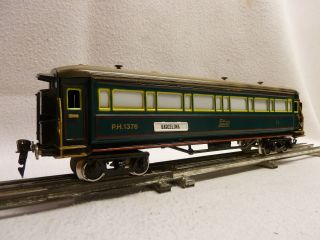 Paya Spur 0 - Reisezugwagen Nr.  : P.  H.  1376 - Grün - - Ovp - Bild
