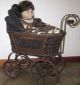 Antiker Puppenwagen Deko Nostalgie Mit Puppe Puppenwagen Bild 3