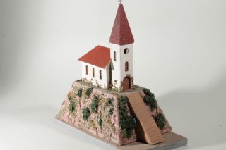 Vaupe Messemodell Kirche Mit Aufwendigem Läutwerk Bild