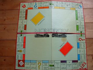 Sehr Altes,  Vintage Monopoly Spiel,  Sammler,  Franz Schmidt München Bild