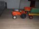 4x Altes Steiff Traktor - 2x Anhänger - 1x Landrover Steiff Bild 1