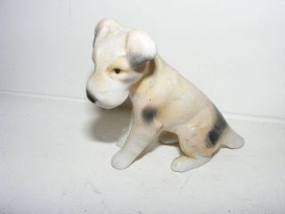 Alter Porzellan - Hund - (a.  Porzelius) - Kaufladen - Puppenhaus - Puppenstube - Ca 1:10 Bild