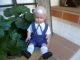Schildkröt Puppe Hans 18 Cm Unbespielt Oriinalbekleidung Blond Blaue Augen Schildkröt Bild 3
