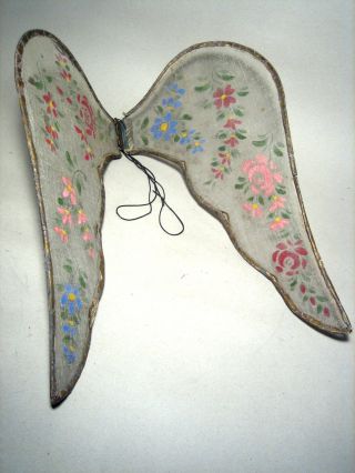 Uralte Flügel Engel,  Christkind,  Ca.  1900 Bild