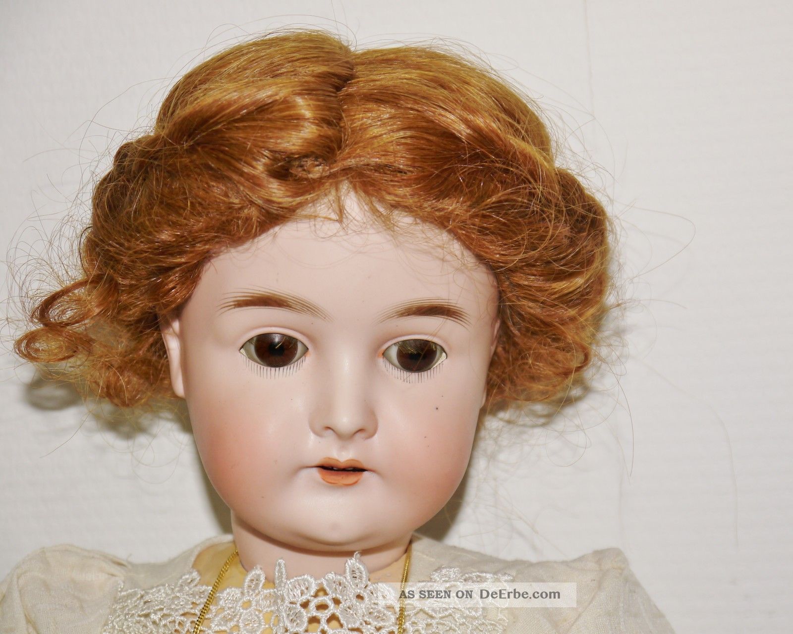 Antike Porzellankopf - Puppe - Karl Hartmann Porzellankopfpuppen Bild