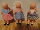Puppenhaus Puppen Kleinkinder 3 Stück Niedlich&alt Original, gefertigt vor 1970 Bild 1