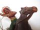 Masse Indianer Lasso Werfend Auf Pferd Von Tipple Topple,  7 Cm. Elastolin & Lineol Bild 1